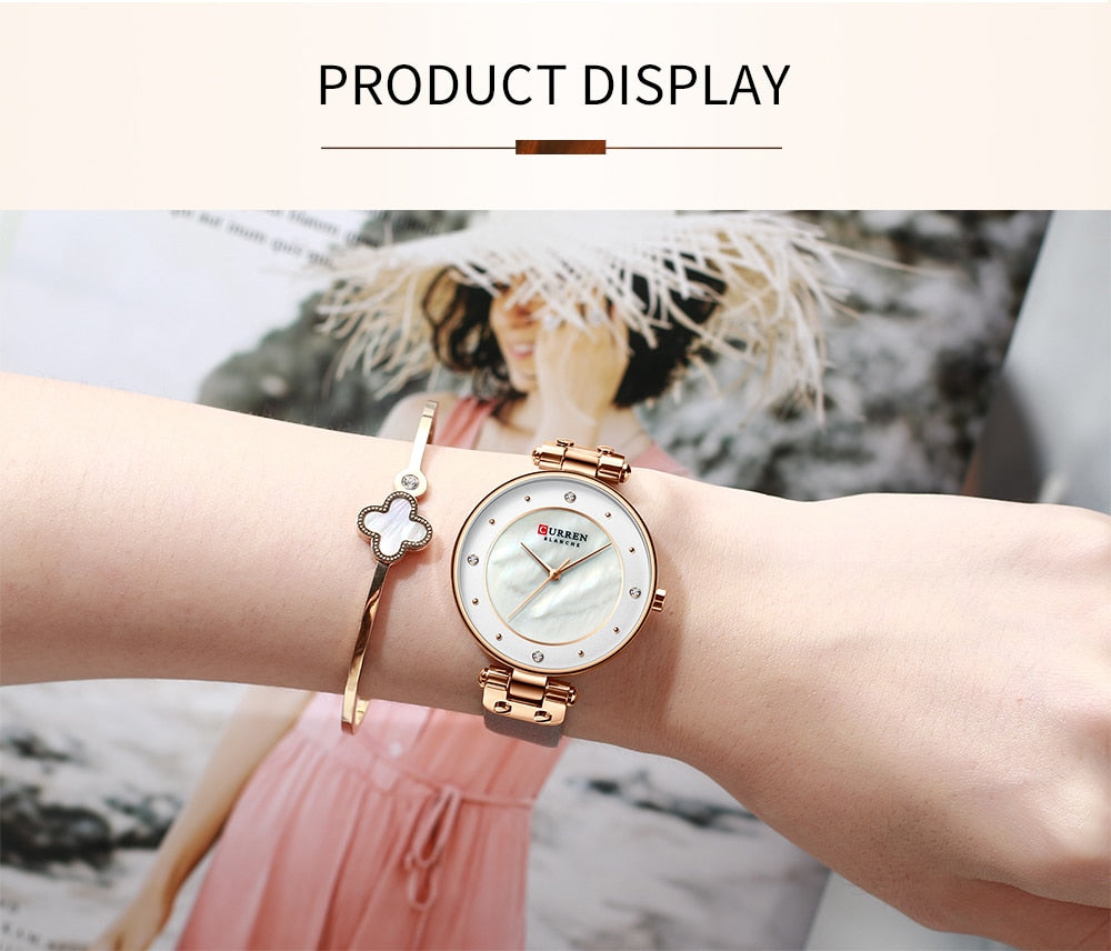 Ladies watches outlet with leather strap